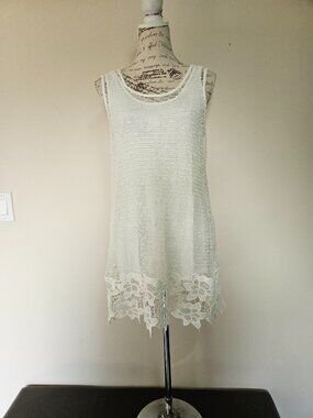 Tunic with Crochet Hem
